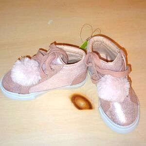 New Shimmering Pink Hightop Sneakers